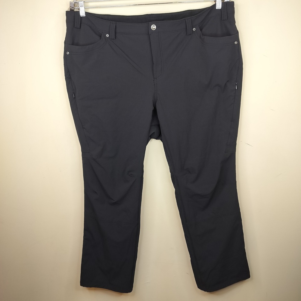 Duluth Trading Co Flexpedition Fleece Lined Pants 22W x 31 Womens Outdoor